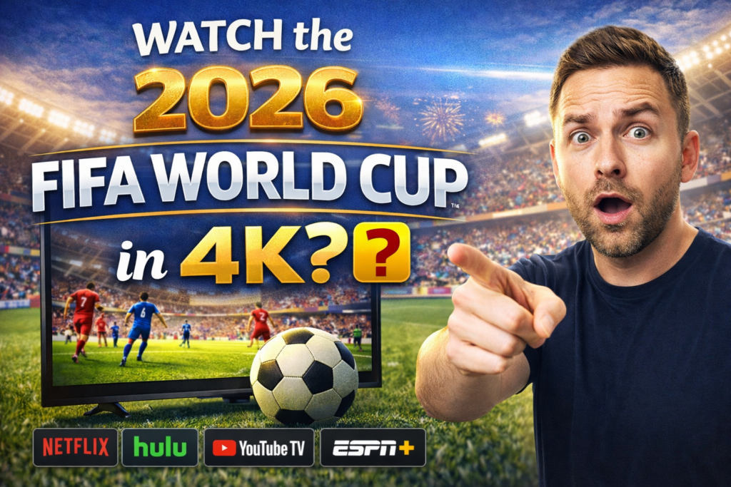 Watch the 2026 FIFA World Cup in 4K on Smart TV with BlueShark IPTV streaming service
